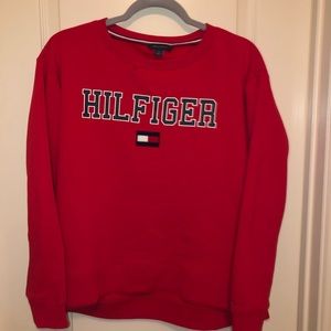 Tommy Hilfiger Red Sweatshirt